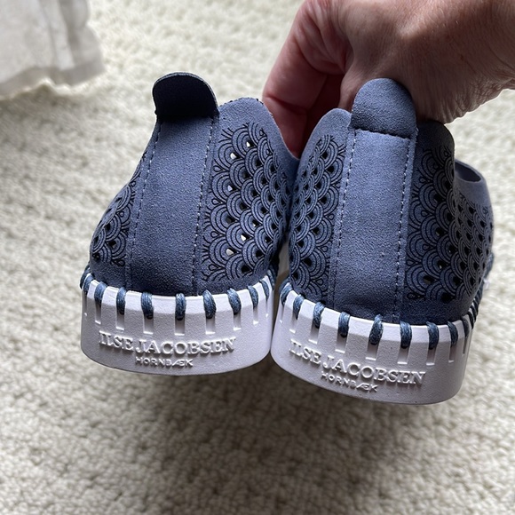 Ilse Jacobsen NIB Tulip Shoes in Blue Grey Size EU 38 / 7-7.5 - Picture 5 of 9